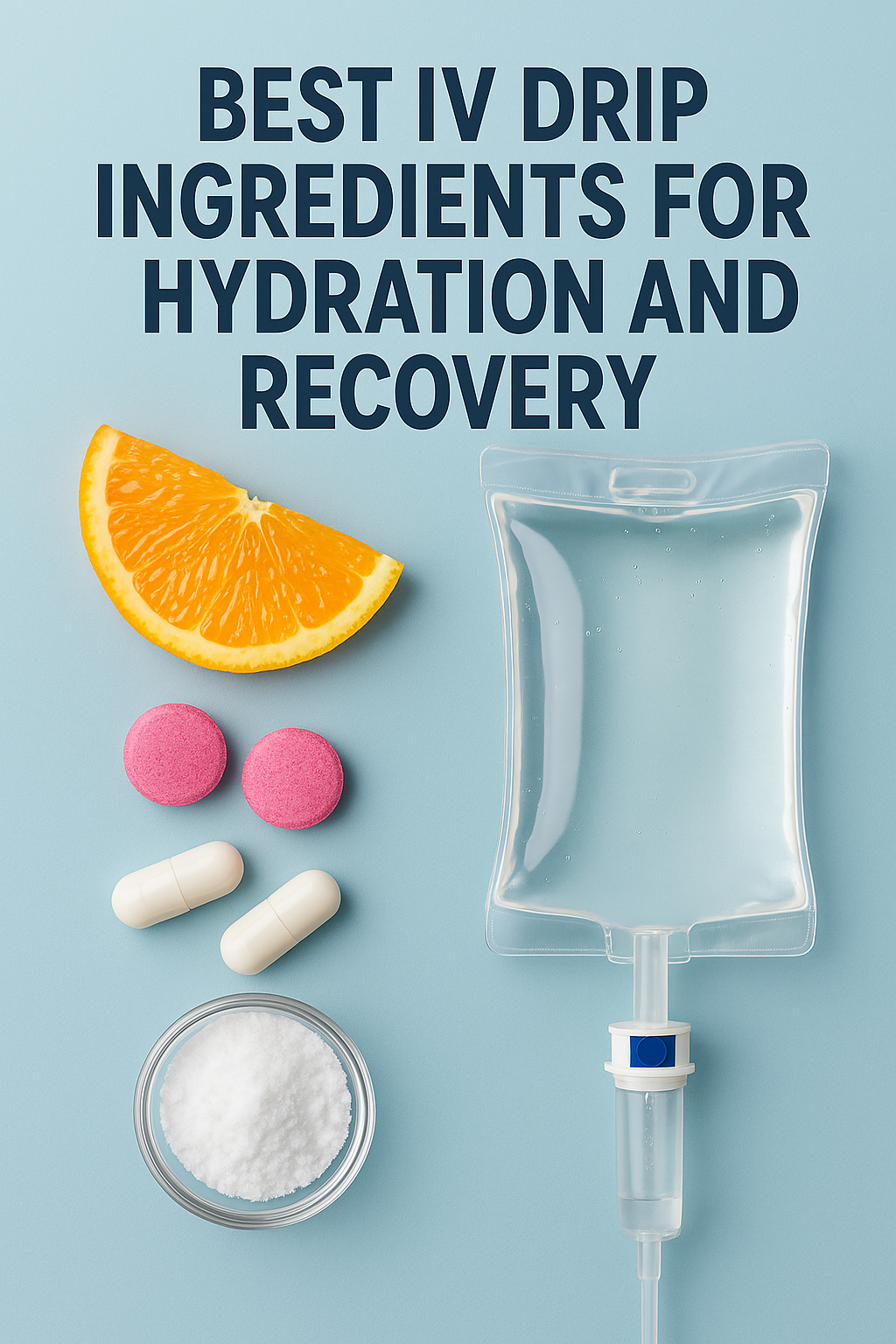 Best IV Drip Ingredients for Hydration and Recovery